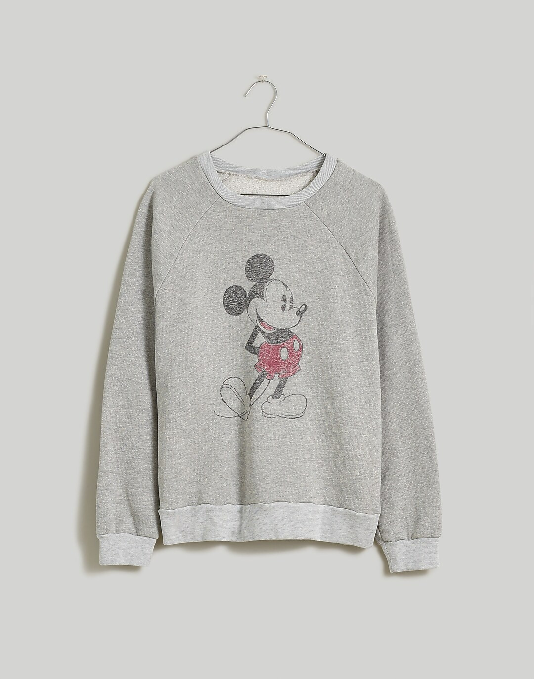 Disney Mickey Mouse Graphic Crewneck Sweatshirt | Madewell