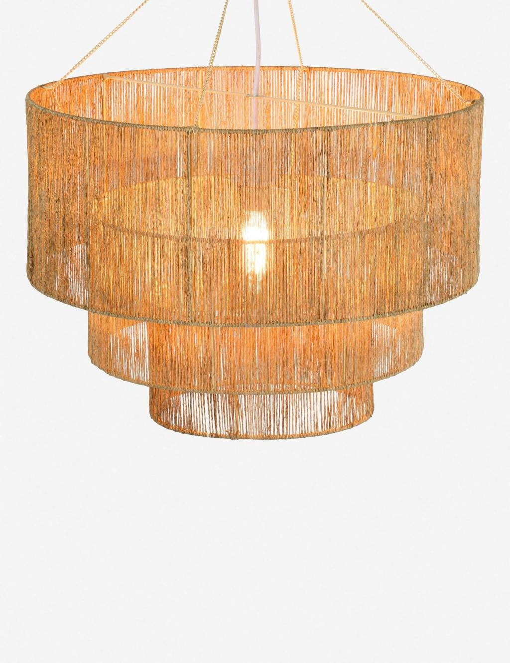 Chavette Chandelier, Natural | Lulu and Georgia 