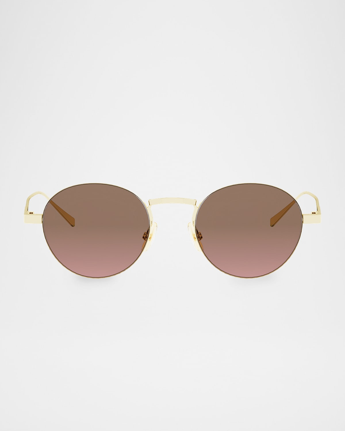 49mm Metal Round Sunglasses | Neiman Marcus