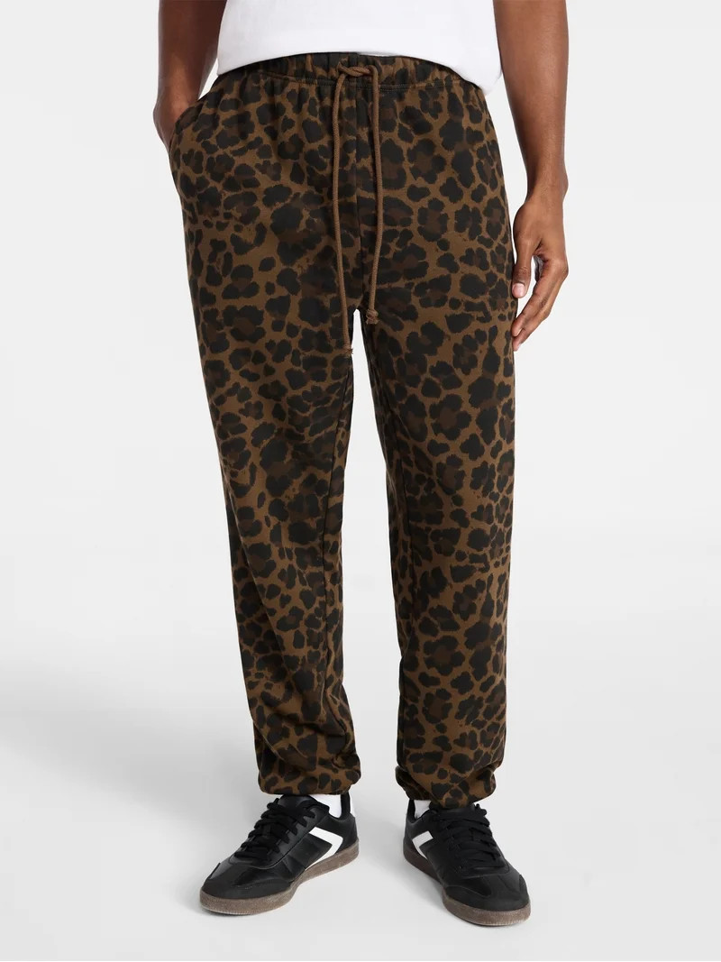 No Boundaries Soft Fleece Jogger Sweatpants, 30'' Inseam, Men's & Big Men's Sizes XS-4XLT | Walmart (US)