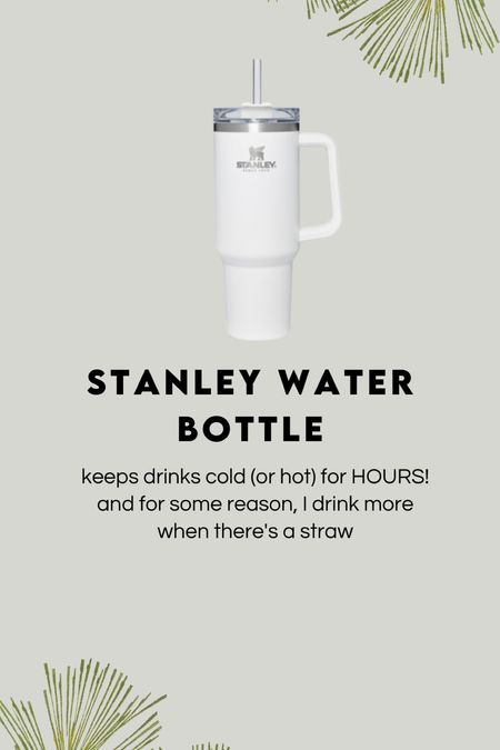 Stanley insulated water bottle 💧☕️

#LTKunder100 #LTKGiftGuide #LTKfit