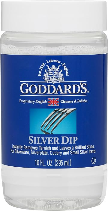 Goddard's Silver Cleaner Dip \u2013 Silver Jewelry Cleaner Solution for Filigree Metalwork & Smal... | Amazon (US)