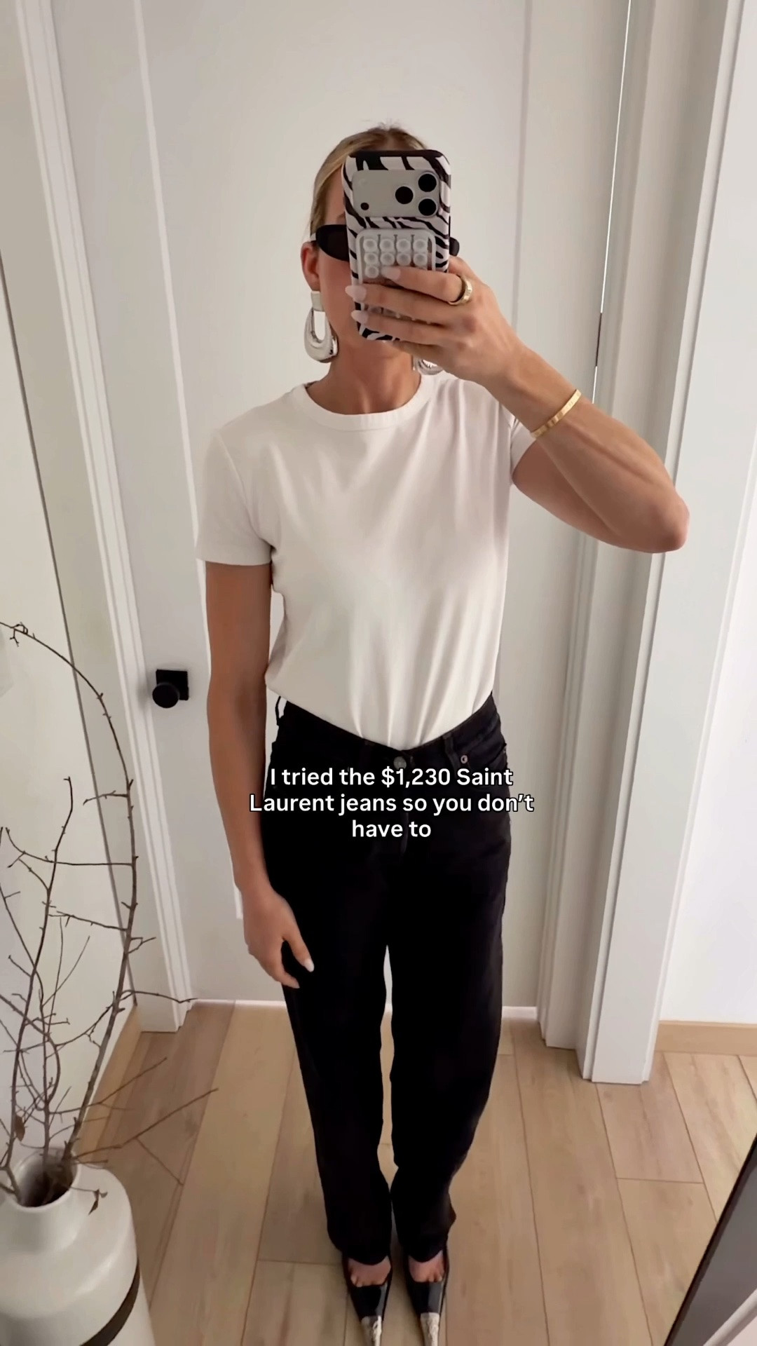 1.If you’re tall… these are actually long enough. I’m 5’10” and that alone impressed me.
2. The V-waist really does make your waist look more snatched.
3. They somehow make your legs look a mile long.
4. They have that effortless “cool girl” look to them.
5. The denim feels very expensive. Super structured, no flimsy stretch denim energy.
6. Speaking of stretch… there is none. Zero. You are committing to the jean.
7. They also have buttons instead of a zipper. Personally, I usually prefer a zipper because I feel like it smooths the lower pooch area a little more.
8. The price is mildly offensive.
9. Unfortunately… I get the hype.

Run tts. also linking my other favorite jeans. Tall girl, friendly too! (And I’m very picky)￼

#LTKOver40 #LTKselfcare #LTKTall