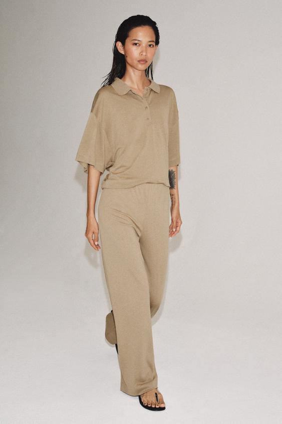 STRAIGHT FLOWING TROUSERS | Zara UK