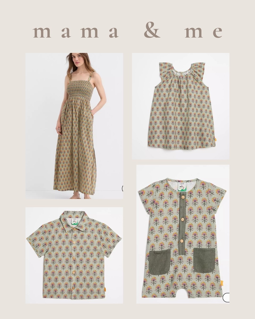 Ive never seen a cuter mama and me matching set! 

#LTKootd #LTKMothersDay #LTKmomlife
