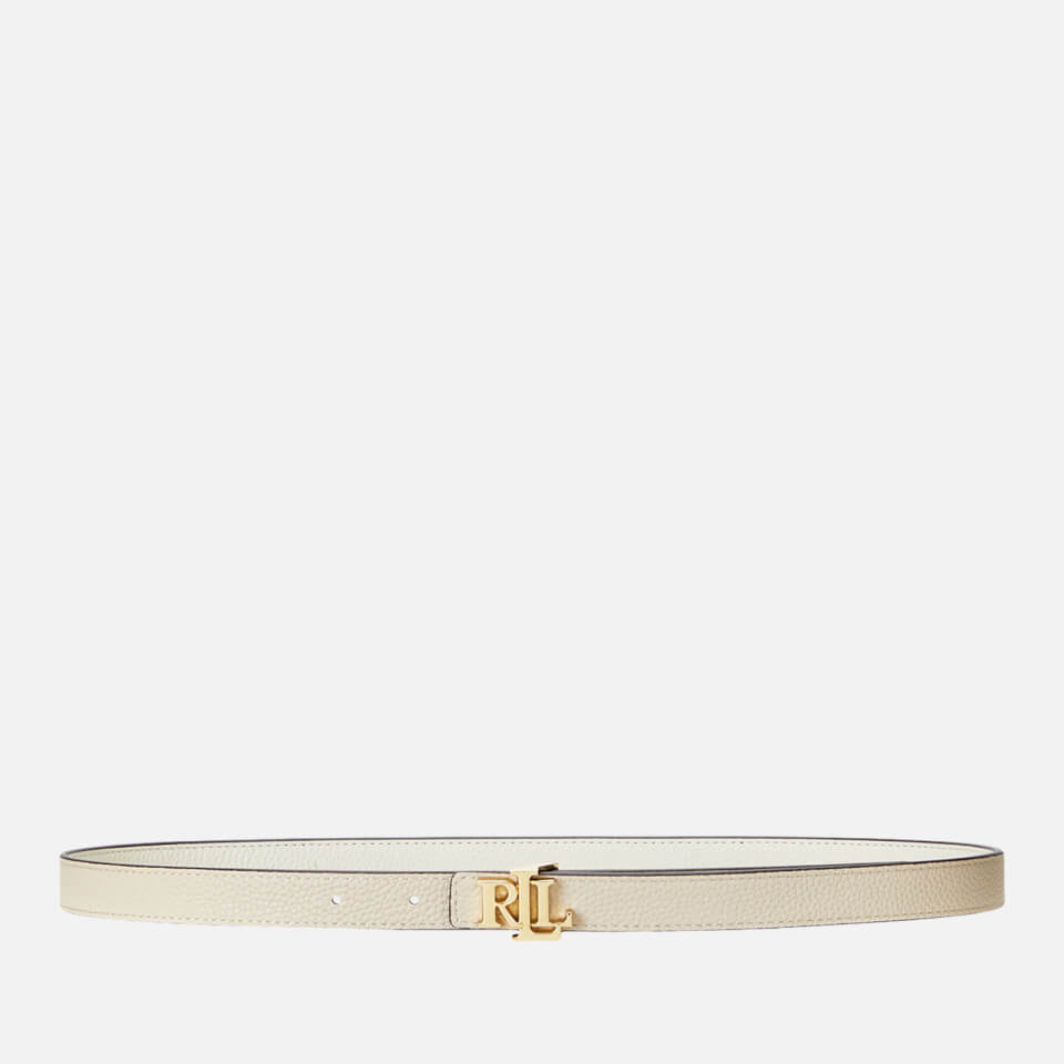 Lauren Ralph Lauren Reversible Skinny Leather Belt | The Hut (Global)