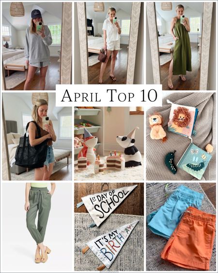 April’s Top 10 follower favorites 

#LTKStyleTip #LTKFindsUnder50 #LTKKids