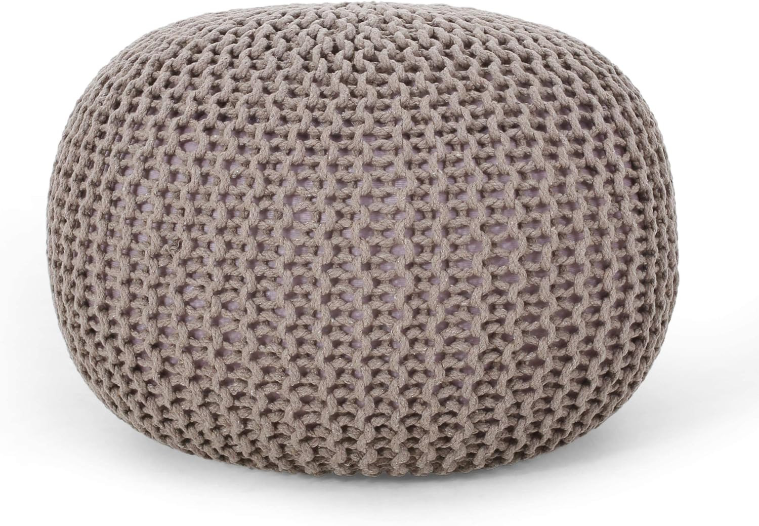 Christopher Knight Home Nahunta Pouf, Brown | Amazon (US)