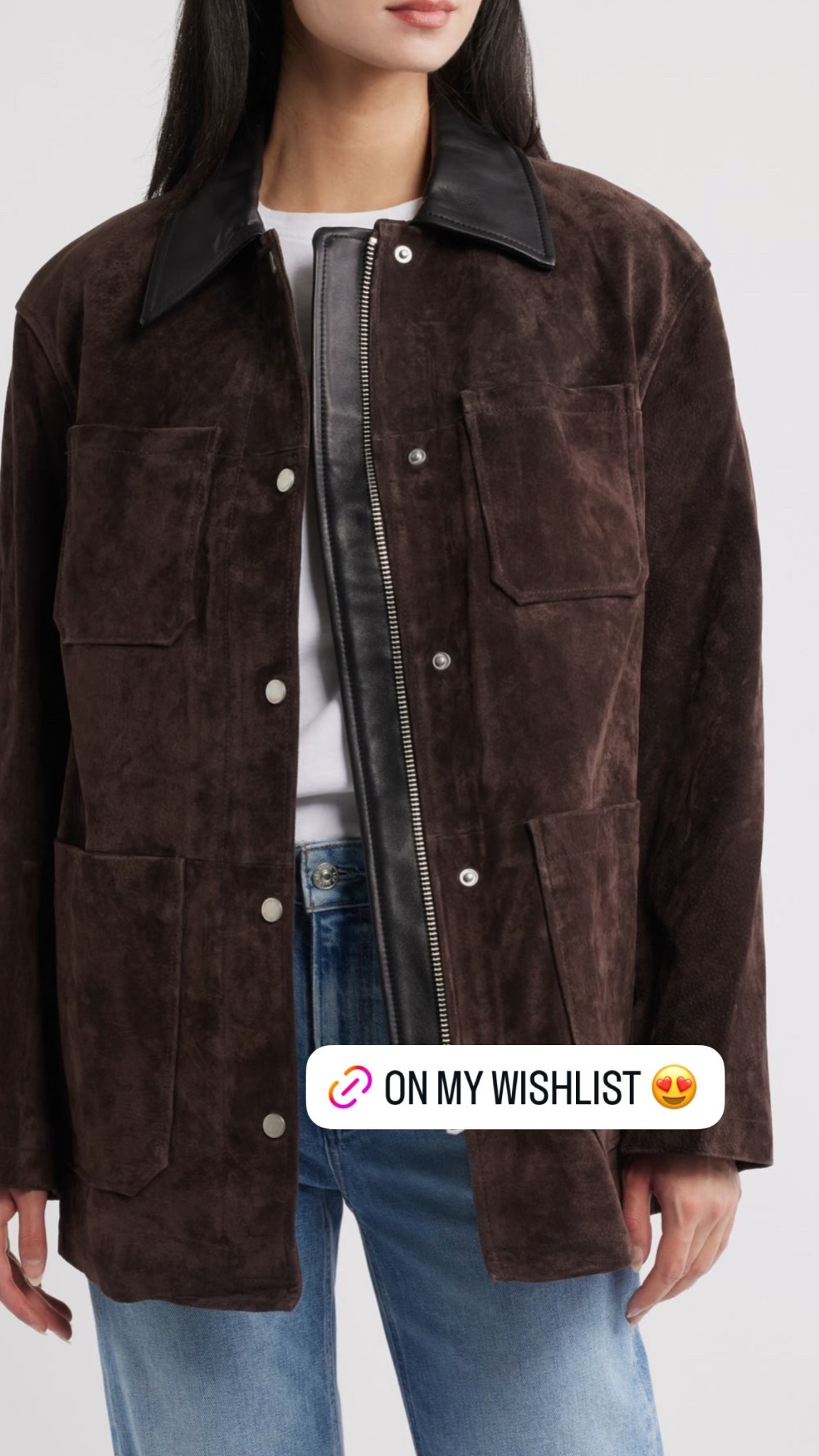 This chocolate brown suede jacket is on my wishlist! 😍

Nordstrom sale
Nordstrom anniversary sale
Nsale

#LTKSaleAlert #LTKootd #LTKSeasonal