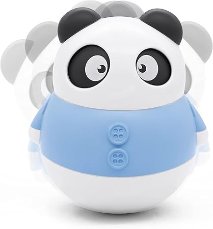 Conzy Roly Poly Tumbler Panda, Baby Tummy Time Toy, Cute Musical Toy Gift for Infant Boy Girl 36 ... | Amazon (US)