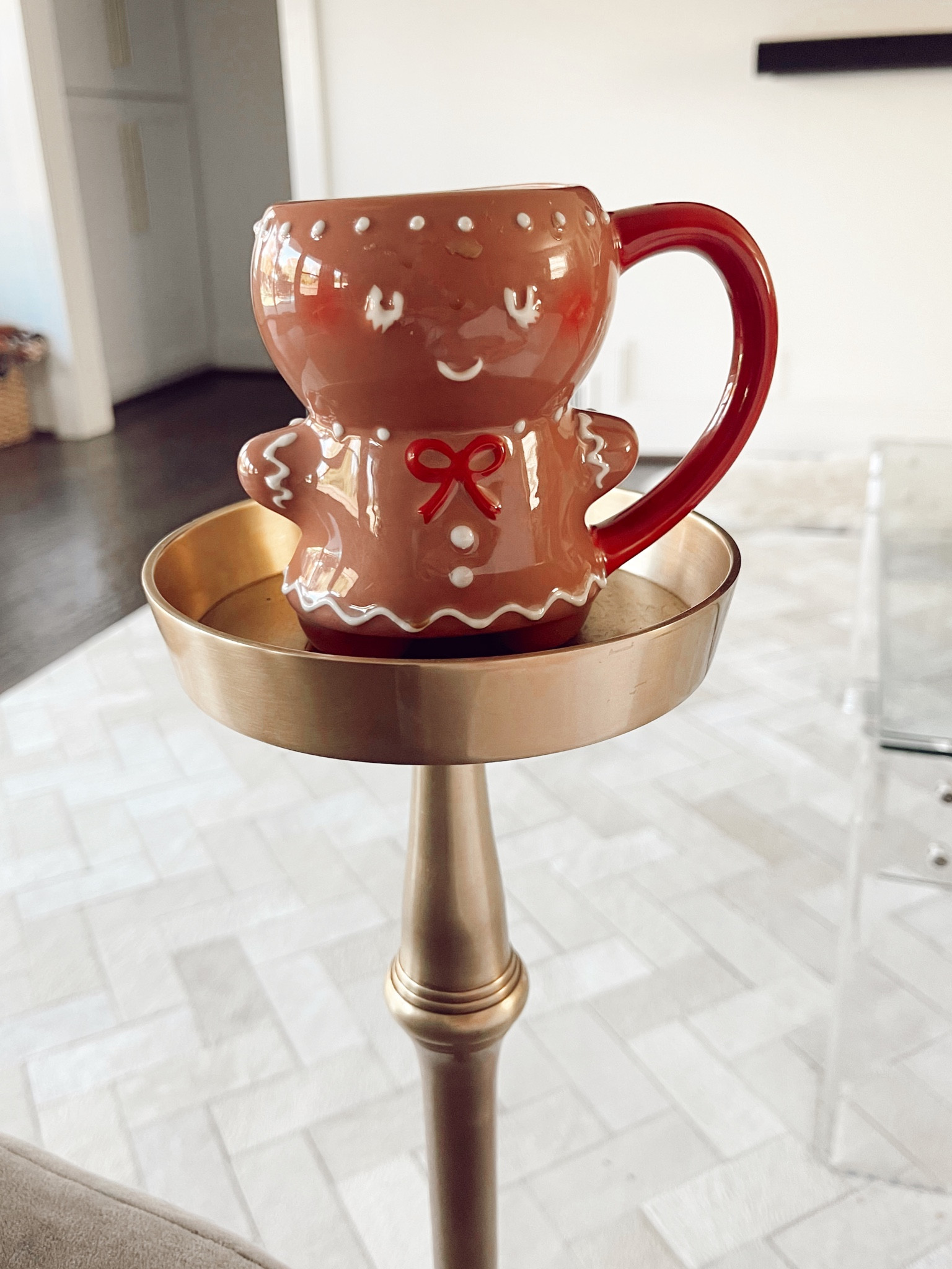 Gingerbread coffee mug. Christmas coffee mug. Coffee mug. Christmas gift ideas. Stocking stuffer. Christmas stocking. Martini table. Ballard design. Amazon find  

#LTKhome #LTKHoliday #LTKSeasonal