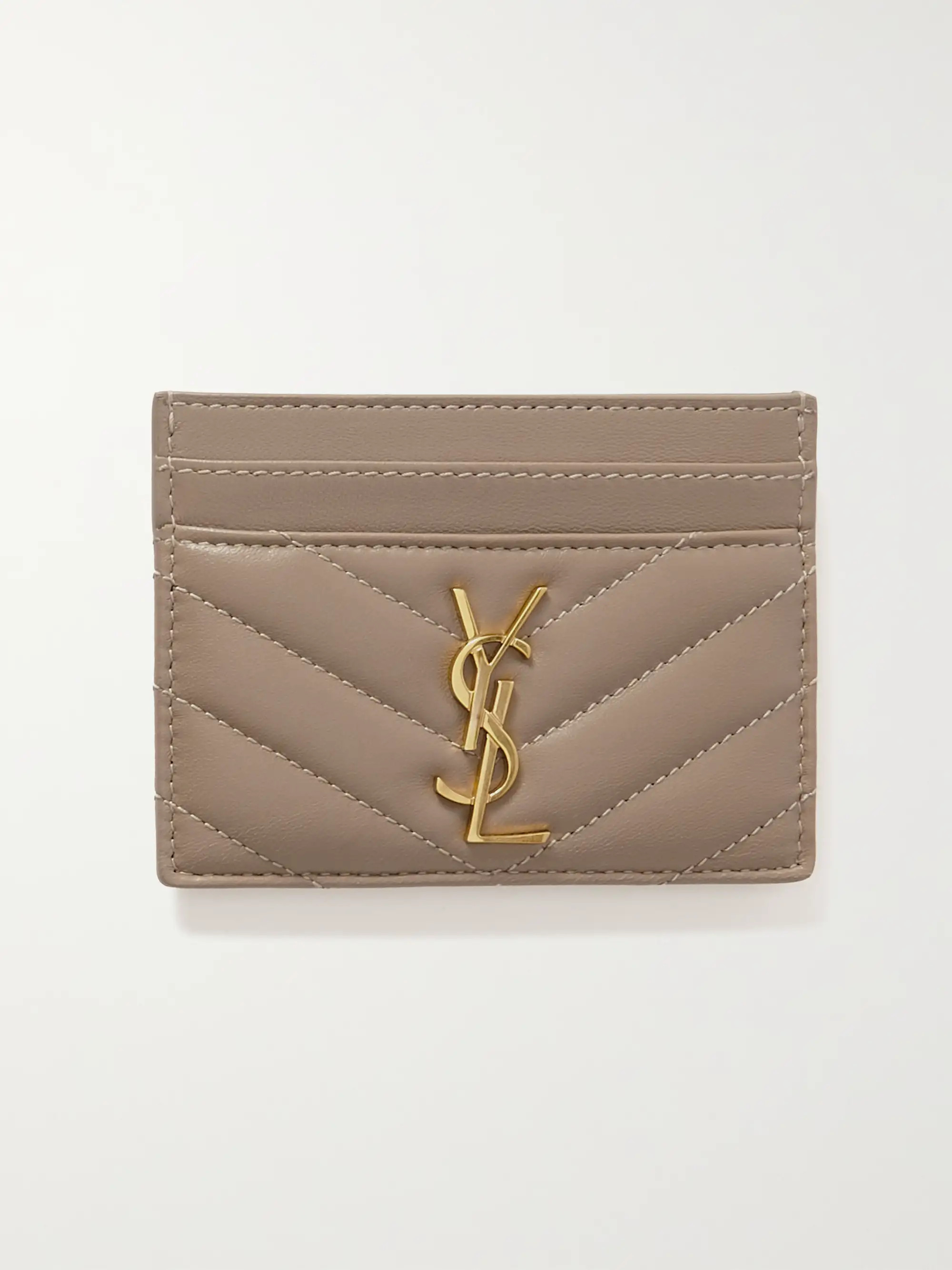 Cassandre matelassé leather cardholder | NET-A-PORTER (US)