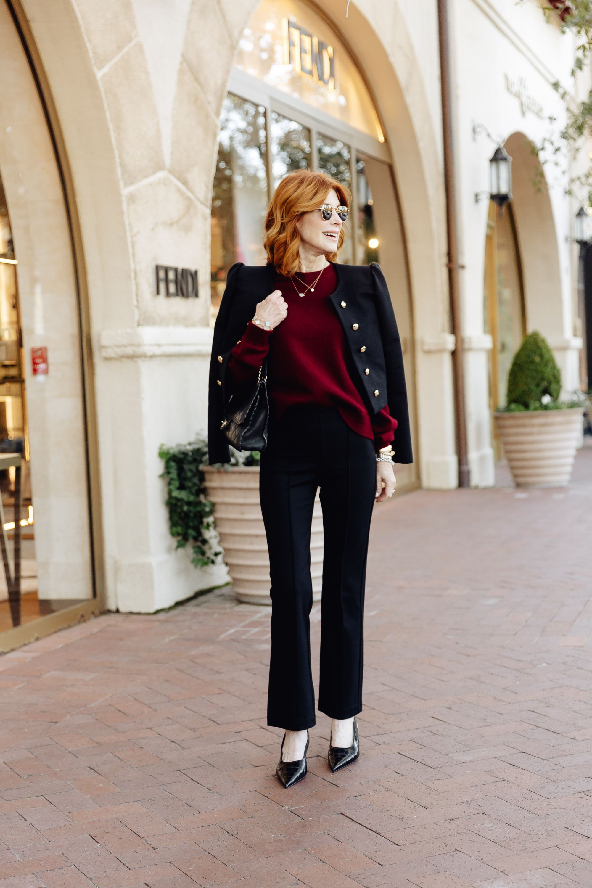 When I want an outfit that feels pulled together but still comfortable, I start with ponte pants under $100 and build from there — add heels, a structured jacket, and great earrings. 

 #LTKHoliday #LTKOver40 #LTKFindsUnder100