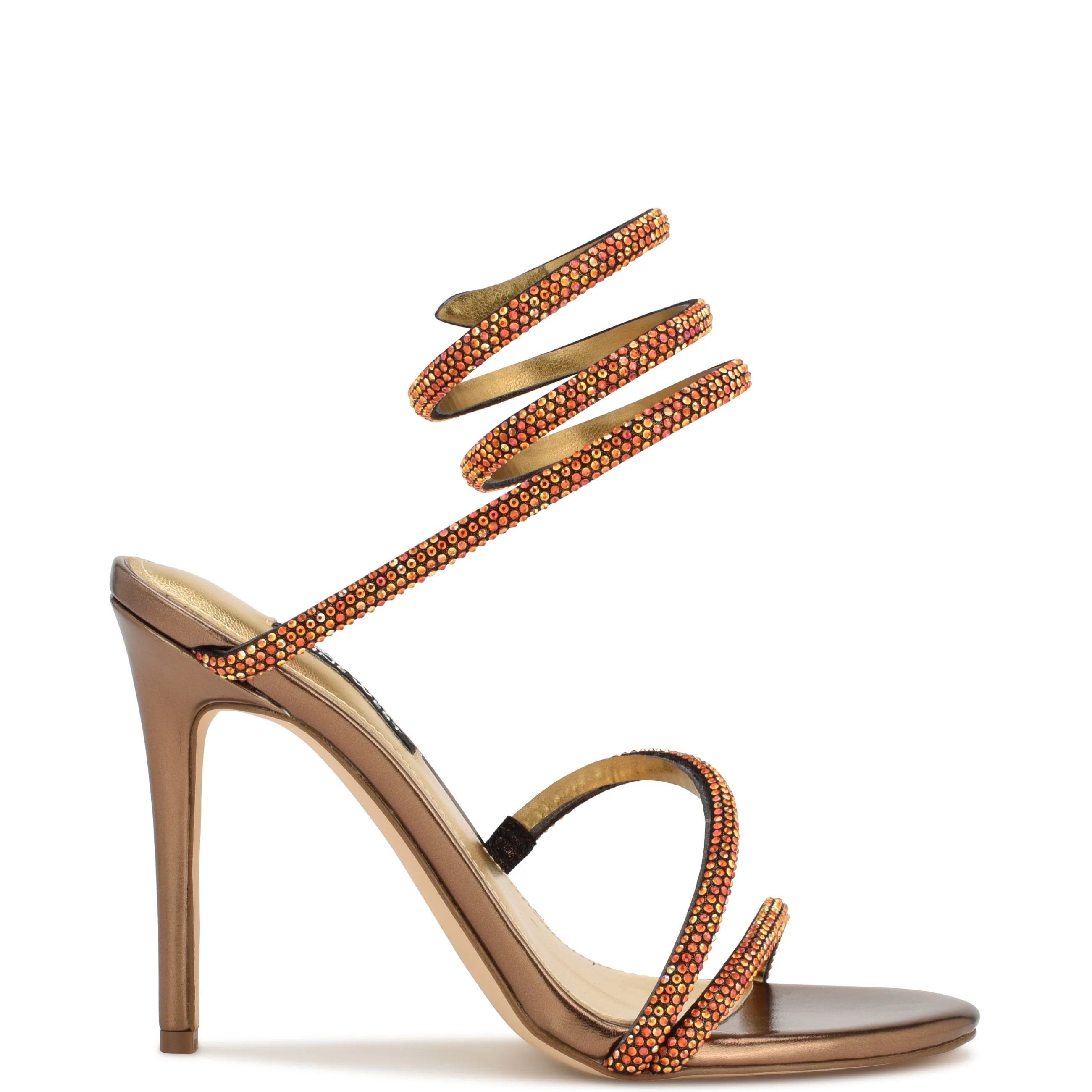 Maskil Ankle Wrap Heeled Sandals | Nine West (US)