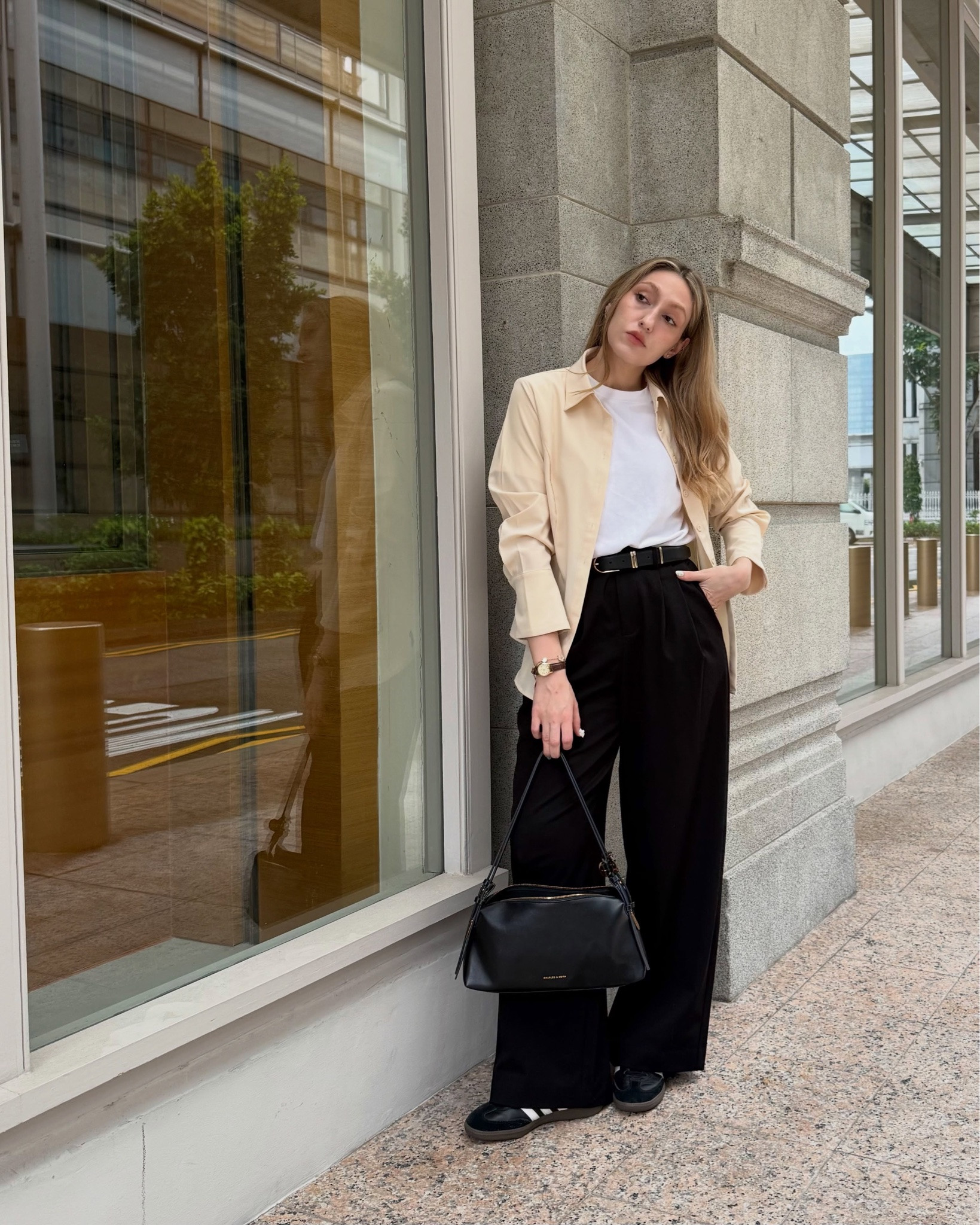 early fall smart casual 🥐

#LTKshoes #LTKbag #LTKworkwear