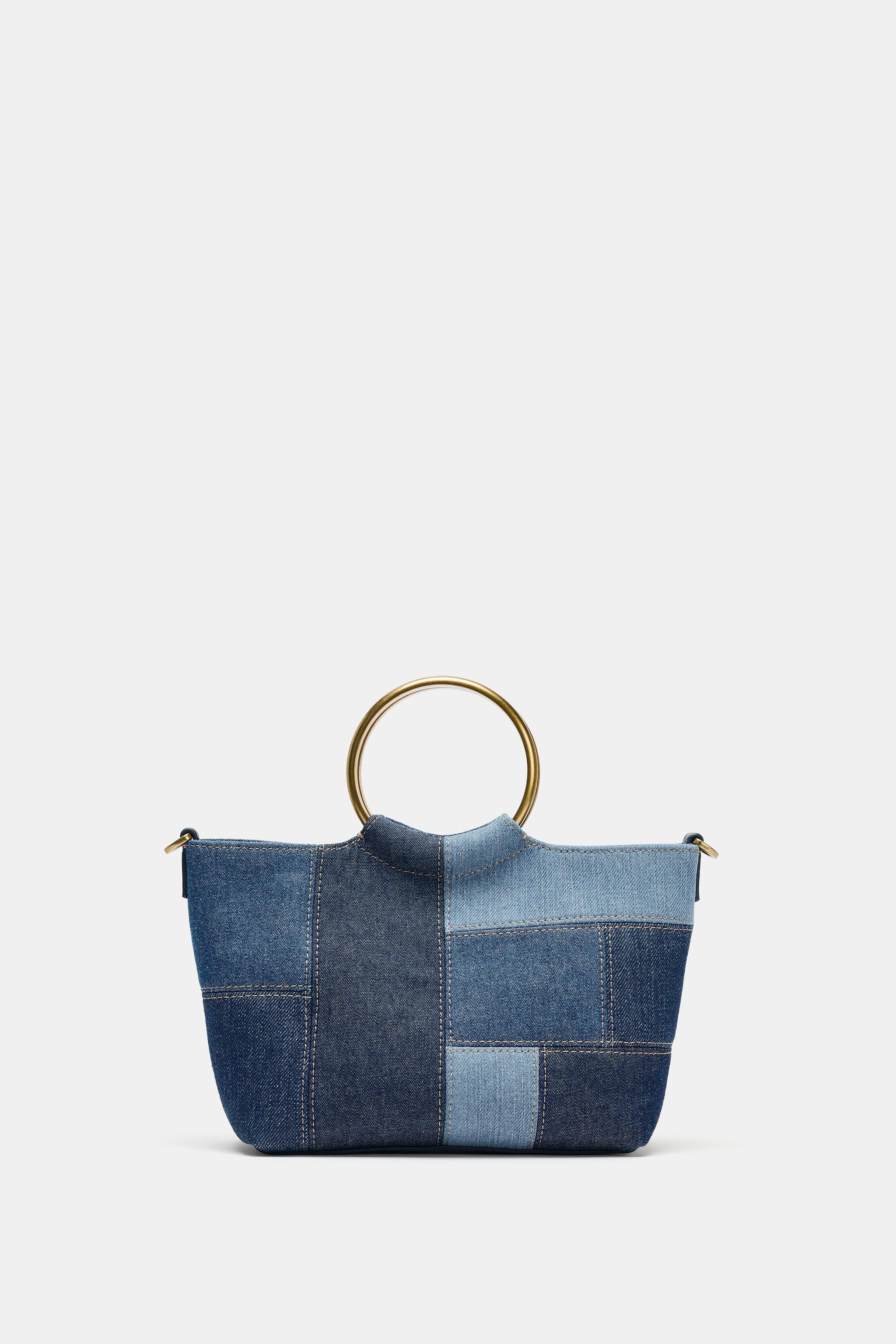 PATCHWORK MINI BUCKET BAG | Zara US
