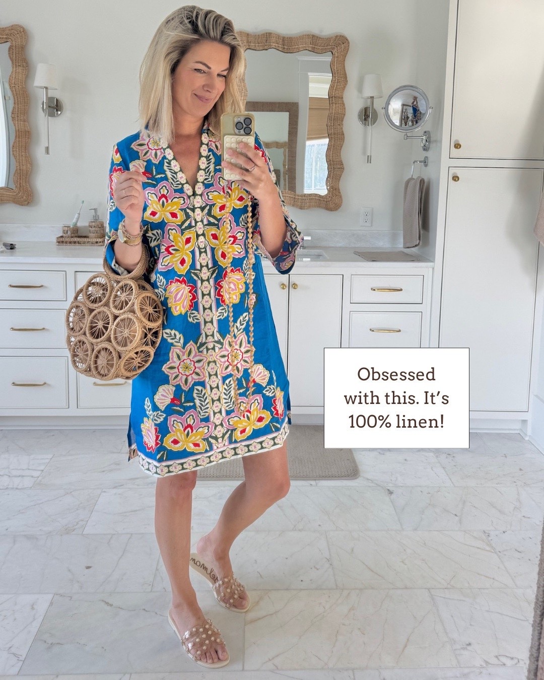 I'm obsessed with this vacation  look 🙌🏻🙌🏻

100% linen

#LTKdayinmylife #LTKootd #LTKTravel
