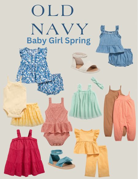 Baby girl spring family photo outfit ideas. 
Family photo inspo.
Old Navy spring fashion.
Baby girl fashion. 

#LTKfamily #LTKbaby #LTKkids