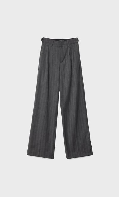 Pantalon habillé à taille réglable - Pantalons femme | Stradivarius France | Stradivarius (FR)