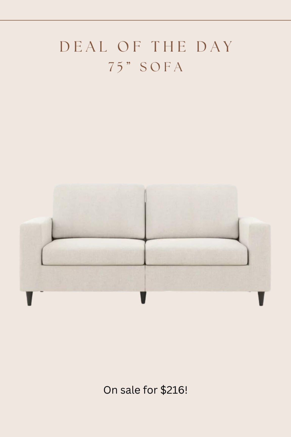 This sofa is on sale/such an incredible price, & it actually has really great reviews!! 

#LTKsalealert #LTKstyletip #LTKhome