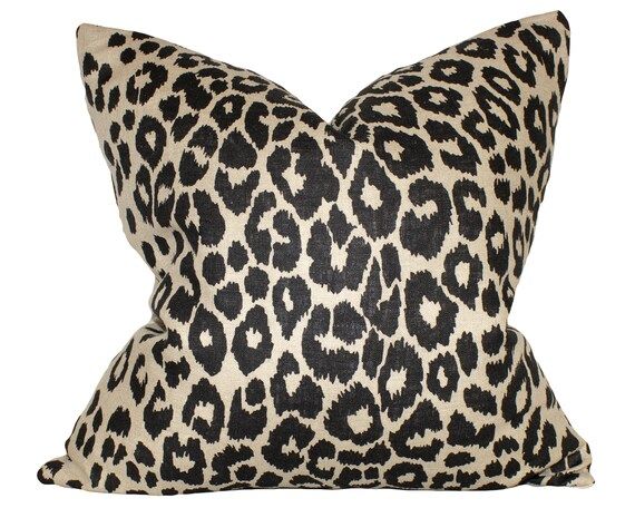 Schumacher Iconic Leopard Pillow | Etsy | Etsy (US)