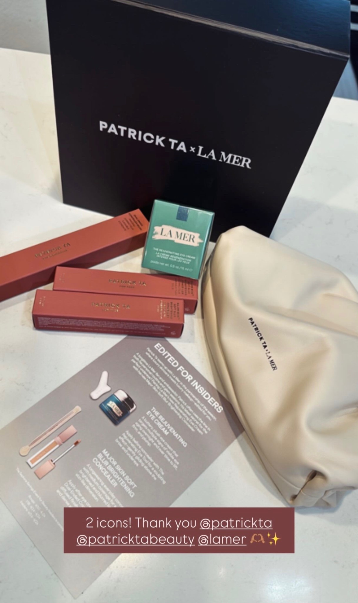 Patrick Ta and La Mer! Thank you!

#LTKdayinmylife #LTKMothersDay #LTKgrwm