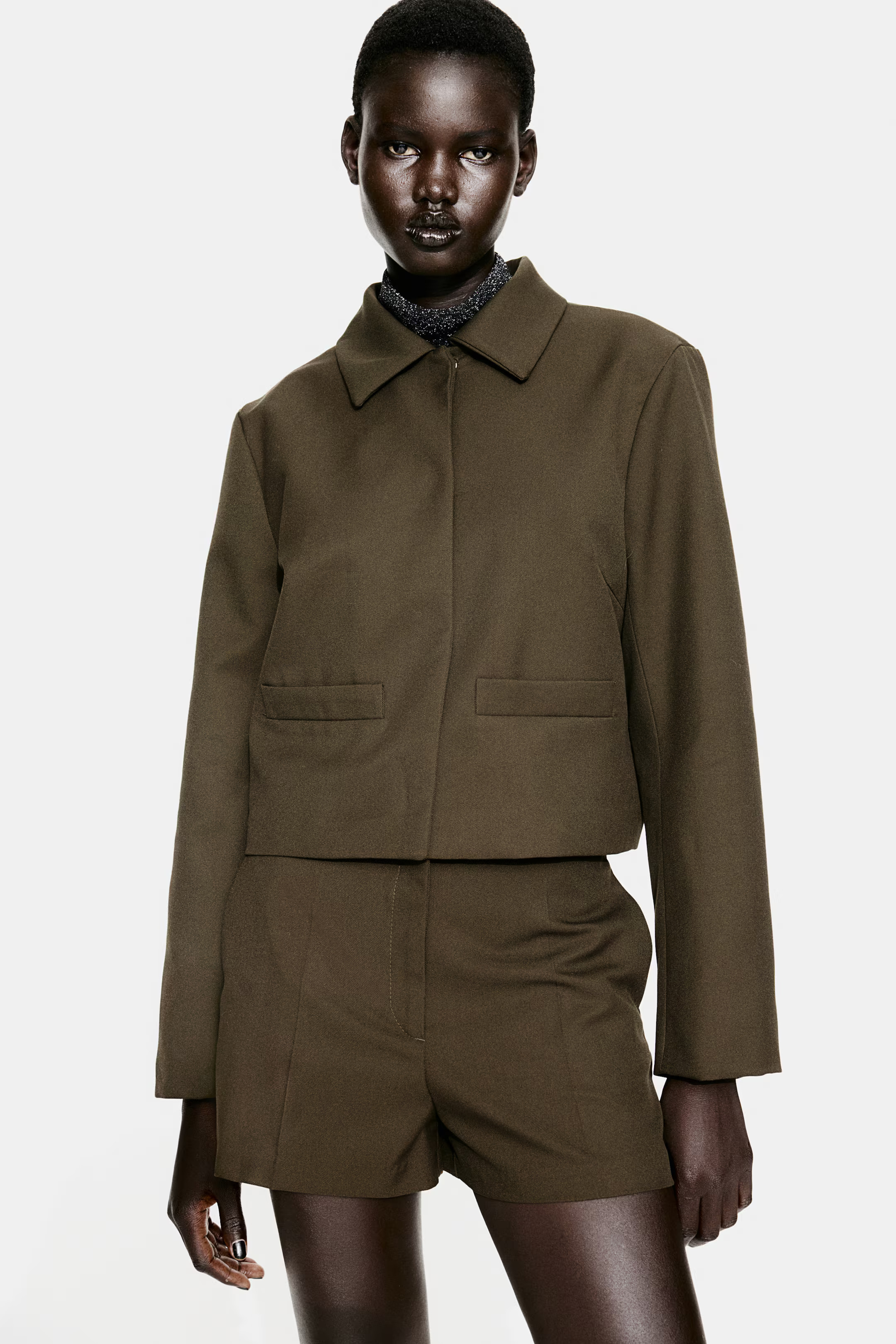 Jacket with Collar | H&M (US + CA)