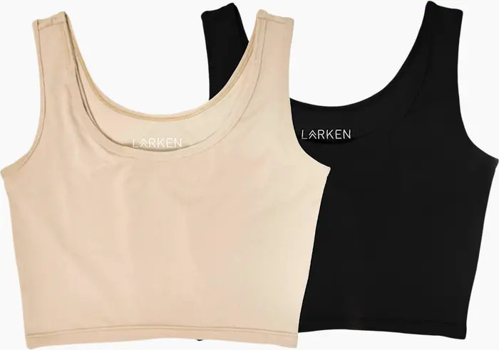 LARKEN X Nursing + Hands - Free Pumping Bra Bundle Sand and Black | Nordstrom | Nordstrom