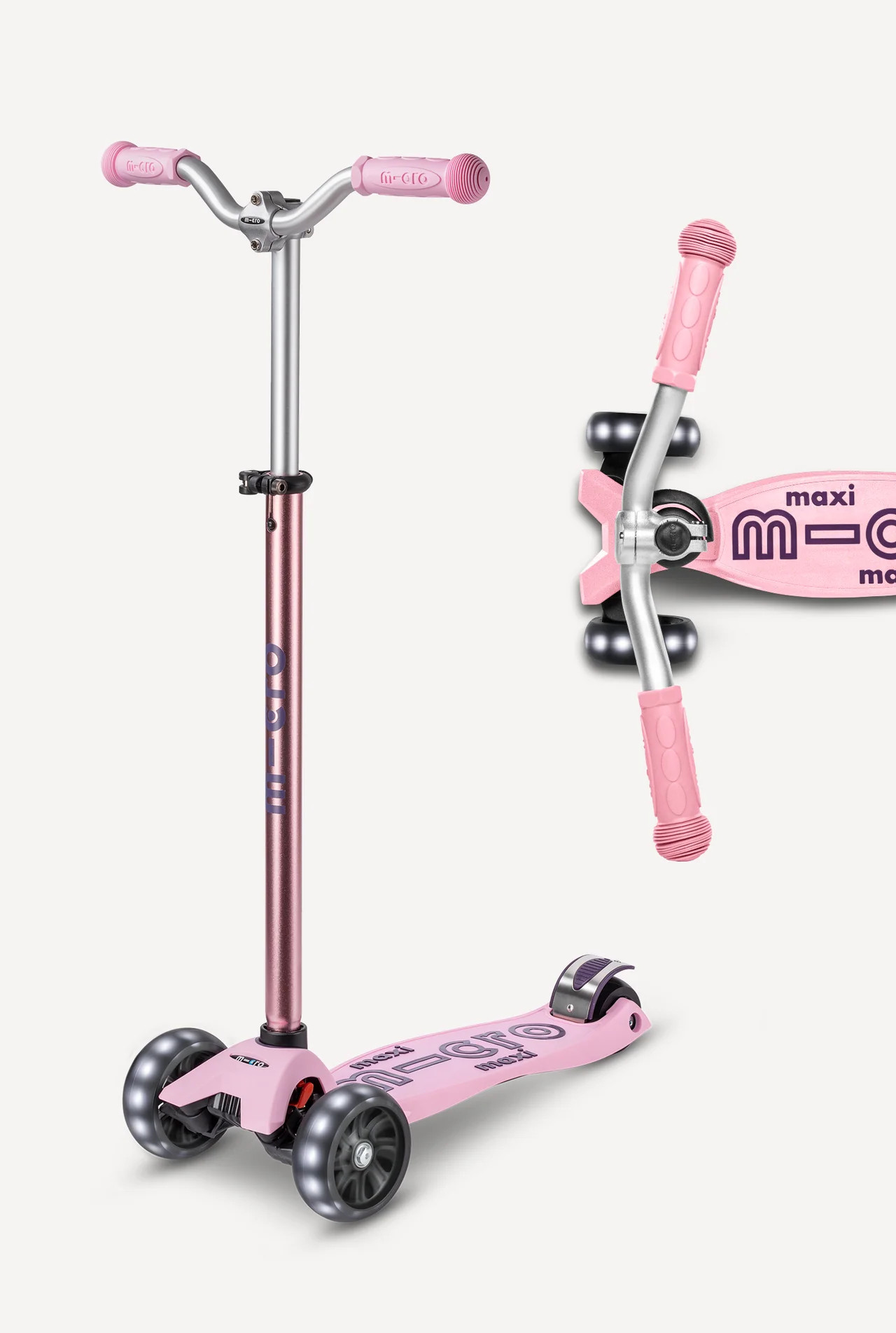 Micro Maxi Pro LED Scooter | Child Scooter | Micro Kickboard | Micro Kickboard