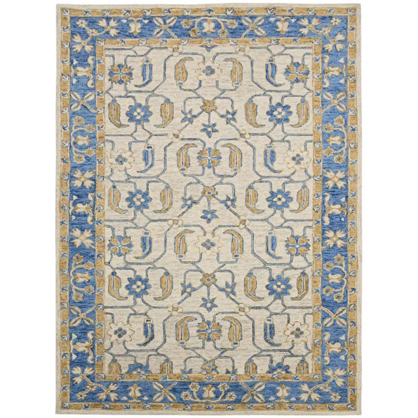 Pecos Hand-Hooked Wool Area Rug | Wayfair Professional