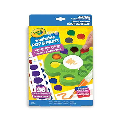 CRAYOLA Washable Pop & Paint Watercolour Palette | Amazon (US)