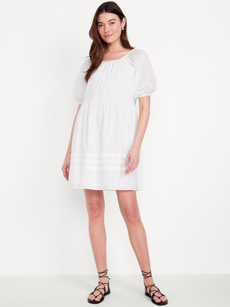 Pleated Mini Swing Dress | Old Navy | Old Navy (US)