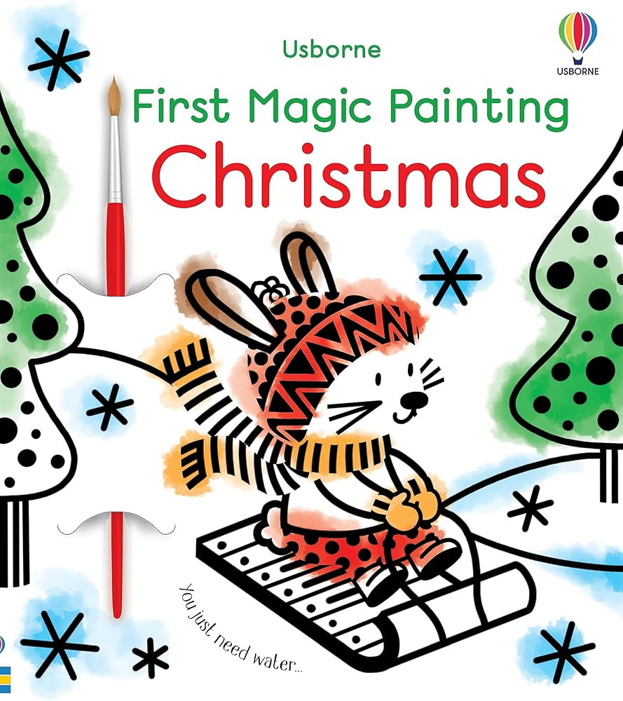 First Magic Painting Christmas: A Festive Water Coloring Activity Book for Kids, with Simple Styl... | Amazon (US)