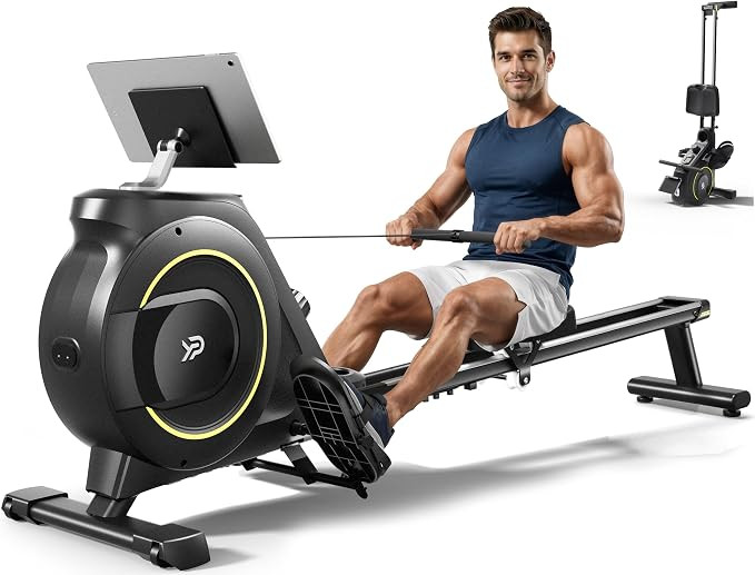 Rowing Machine for Home, 350 LB Capacity, 16-Level Silent Resistance, Magnetic Rowing Machines fo... | Amazon (US)