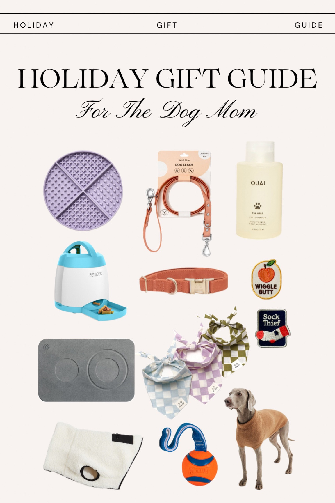 Holiday Gift Guide: For the Dog Mom

#LTKHoliday #LTKSeasonal #LTKGiftGuide