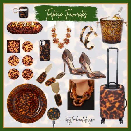 Check out the Ultimate line up of Classic Tortoiseshell!  From jewelry to shoes to home goods, we've got all the best finds!

Classic | Tortoise Shell | Tortoise | Animal Print | Fall Trends | Fall Vibes | Fall Fashion | Winter Trends | Winter Fashion | Statement Earrings | Statement Necklace | Statement Bracelet | Ballet Flats | Booties | Cosmetic Bag | Luggage | Napkin Rings | Tableware | Tabletop | Faux Fur Coat | Winter Coat | Fall Coat | Hand Bag | Seasonal | Electronics

Follow my shop @Taylor Beach Design on the @shop.LTK app to shop this post and get my 

exclusive app-only content!

#liketkit #LTKHoliday #LTKSeasonal #LTKstyletip
@shop.ltk
https://liketk.it/3RHGo

#LTKSeasonal #LTKHoliday #LTKstyletip