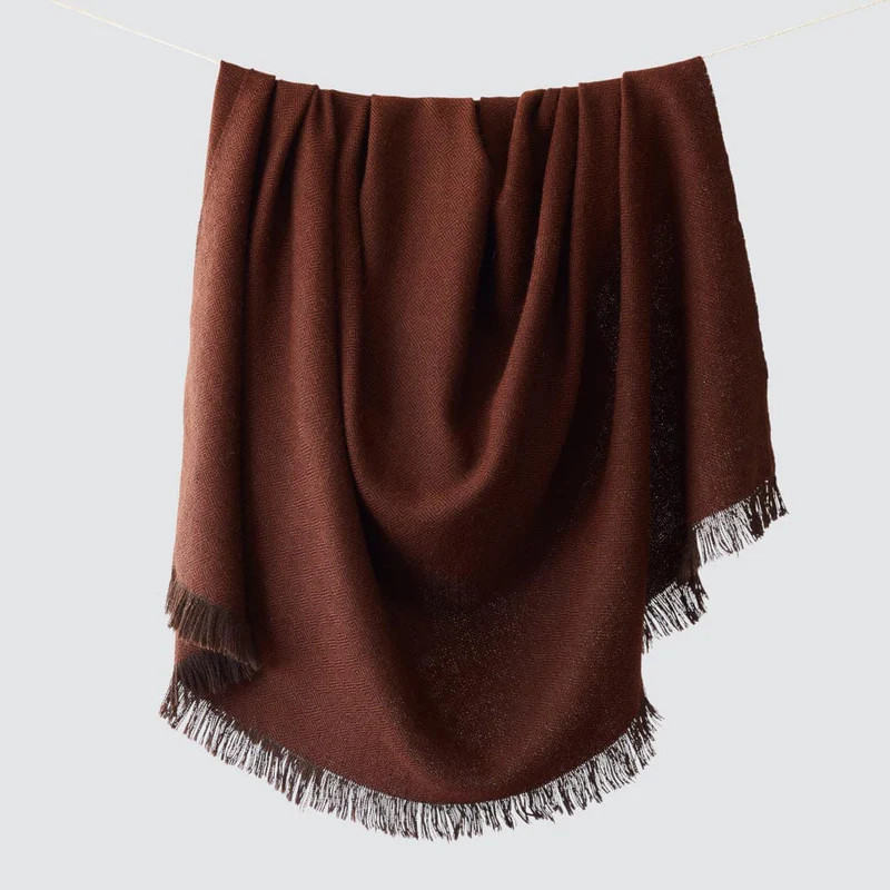 La Calle Alpaca Throw | The Citizenry