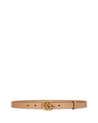 Women's Leather Belt with Double G Buckle | Bloomingdale's (US)