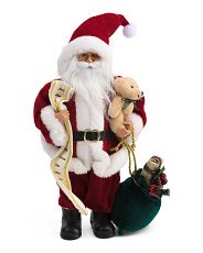 12in Santa With List | Marshalls