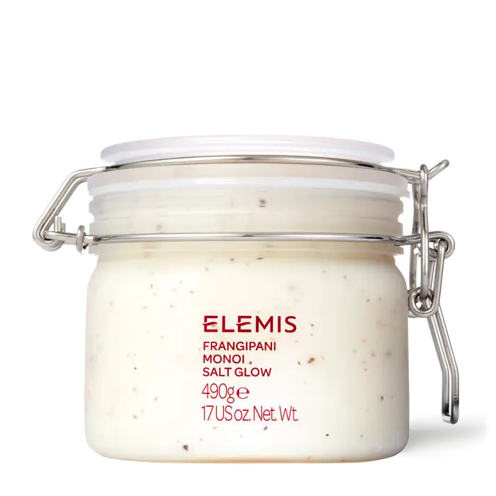 Frangipani Monoi Salt Glow Body Scrub | Elemis UK
