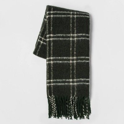 Faux Mohair Grid Throw Blanket - Threshold™ | Target