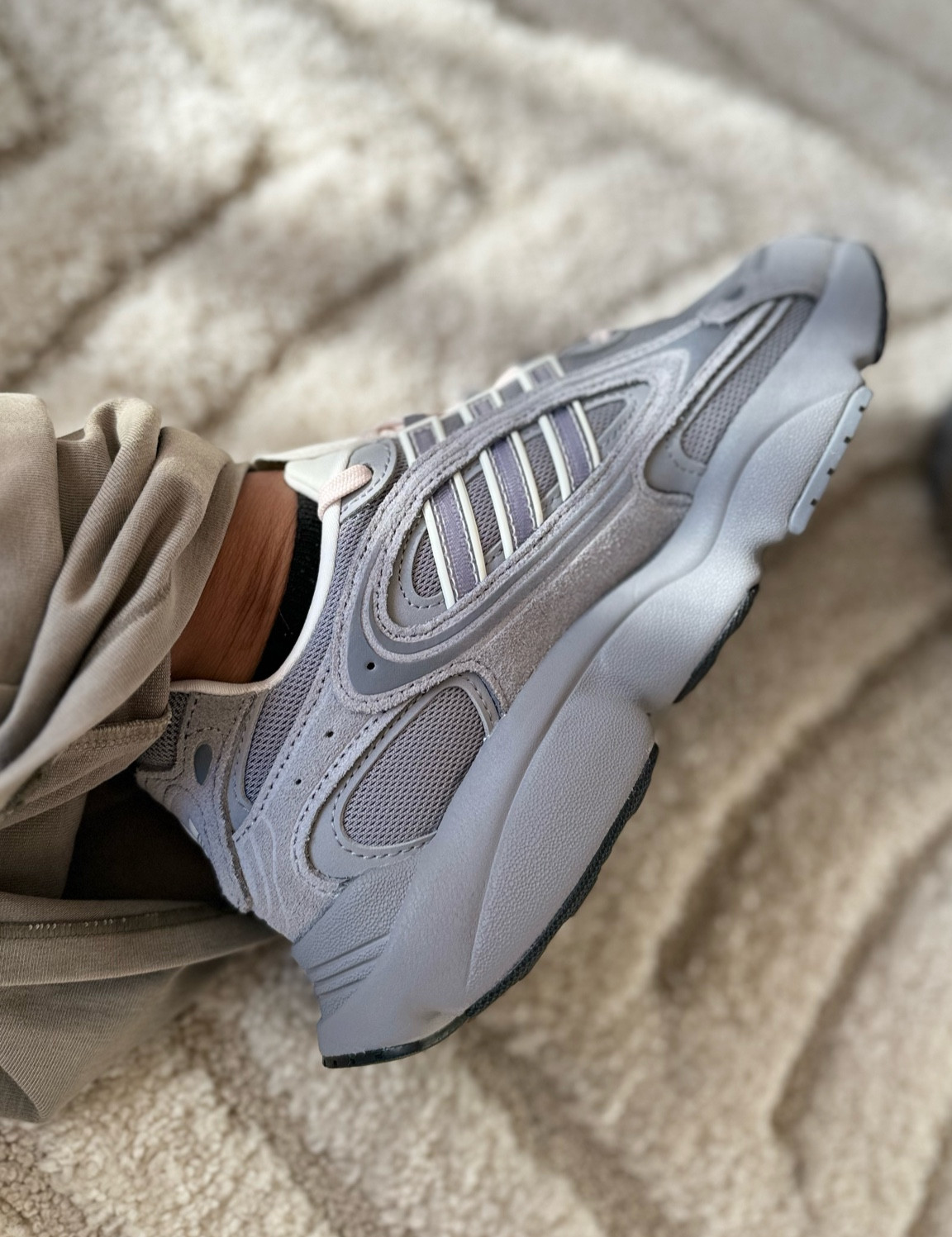 Love a neutral monochromatic chunky style Sneaker | shoe faves | sneaker picks #adidas These are the Ozmillen sneakers from Adidass

#LTKShoeCrush #LTKStyleTip