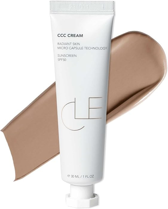 CLE Cosmetics CCC Cream (Neutral Medium 206 / SPF 50) - Color Correcting CC Cream with Sunscreen ... | Amazon (US)