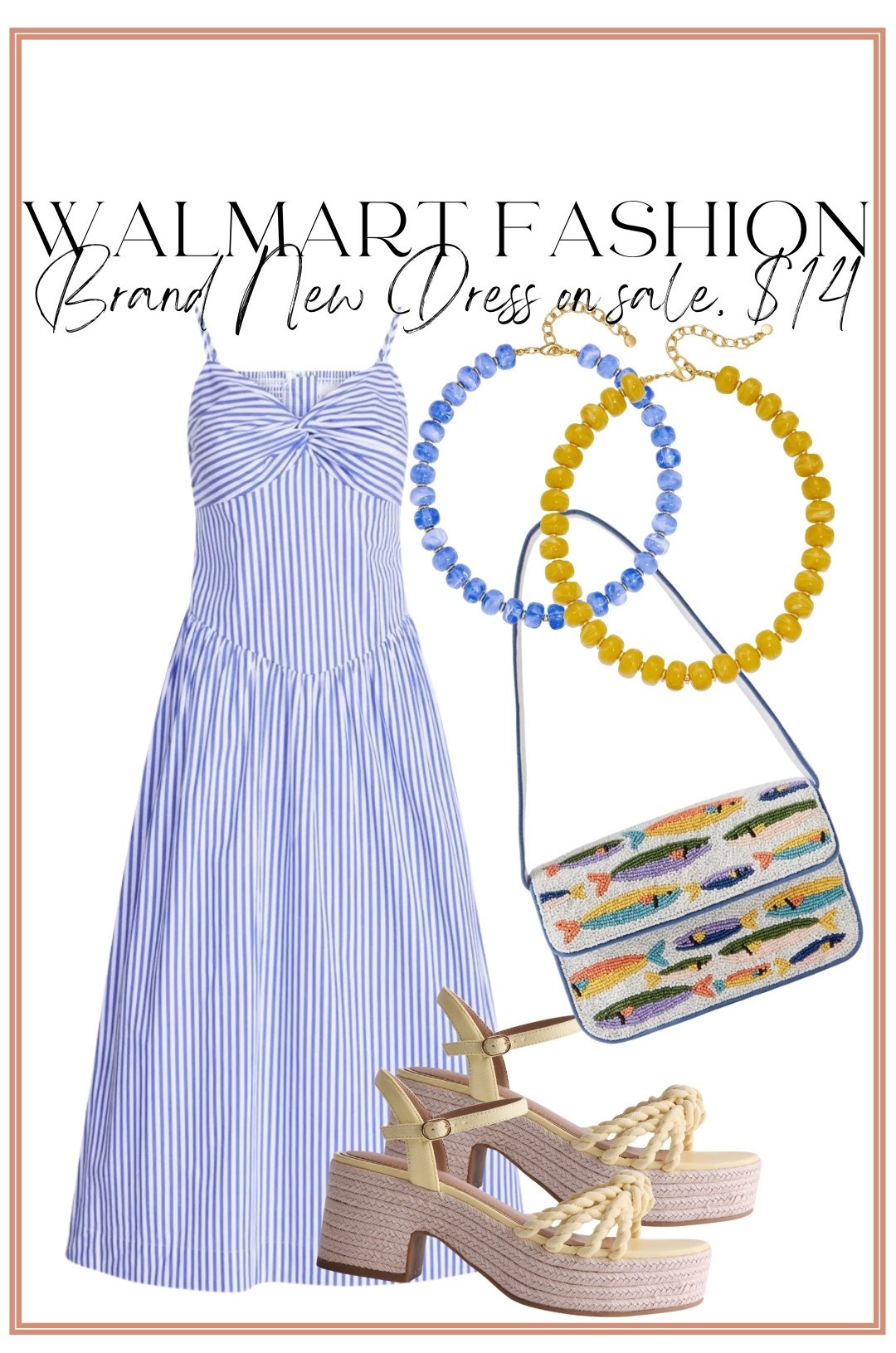 💙🤍 The cutest new Free Assembly find just got even better… it’s on sale for only $14! 🤍💙

This brand-new dress from the latest Free Assembly collection at Walmart looks like something you’d find at a specialty boutique for three times the price. The blue-and-white stripe pattern, flattering twist-front detail, and easy midi length make it the perfect dress for everything from beach vacations to brunch dates and summer events.

✨ Free Assembly new arrival
✨ On sale for just $14
✨ Blue and white stripe print
✨ Flattering twist-front detail
✨ Lightweight summer dress
✨ Perfect for vacation, coastal style, and everyday wear

I paired it with colorful accessories and woven wedges for a fun coastal-inspired look, but it would be just as cute with flat sandals and a straw tote for an effortless everyday outfit.

If you’re shopping the new Free Assembly collection, don’t skip this one—it may be my favorite dress release of the season! 💙

#WalmartFashion #FreeAssembly #WalmartFinds #SummerDress #BlueAndWhiteDress #StripedDress #AffordableFashion #VacationStyle #CoastalStyle #SummerOutfit #MidiDress #FashionFinds #StyleOnABudget #WalmartStyle #BeachVacationOutfit #AffordableStyle #SummerWardrobe #WomensFashion #NewArrival #FashionDeals 💙☀️🤍

#LTKootd #LTKSaleAlert #LTKPetite