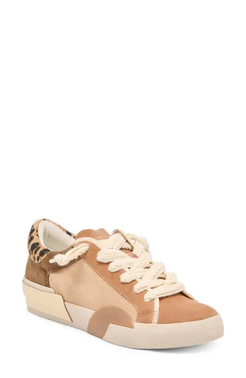 Dolce Vita Zina Sneaker in Brown Multi Suede at Nordstrom, Size 8 | Nordstrom