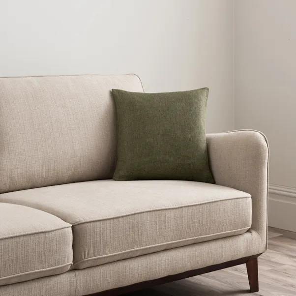 Barkweave Square Cushion | Dunelm