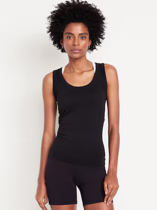 Fluid Seamless Fitted Tank Top | Old Navy (US)