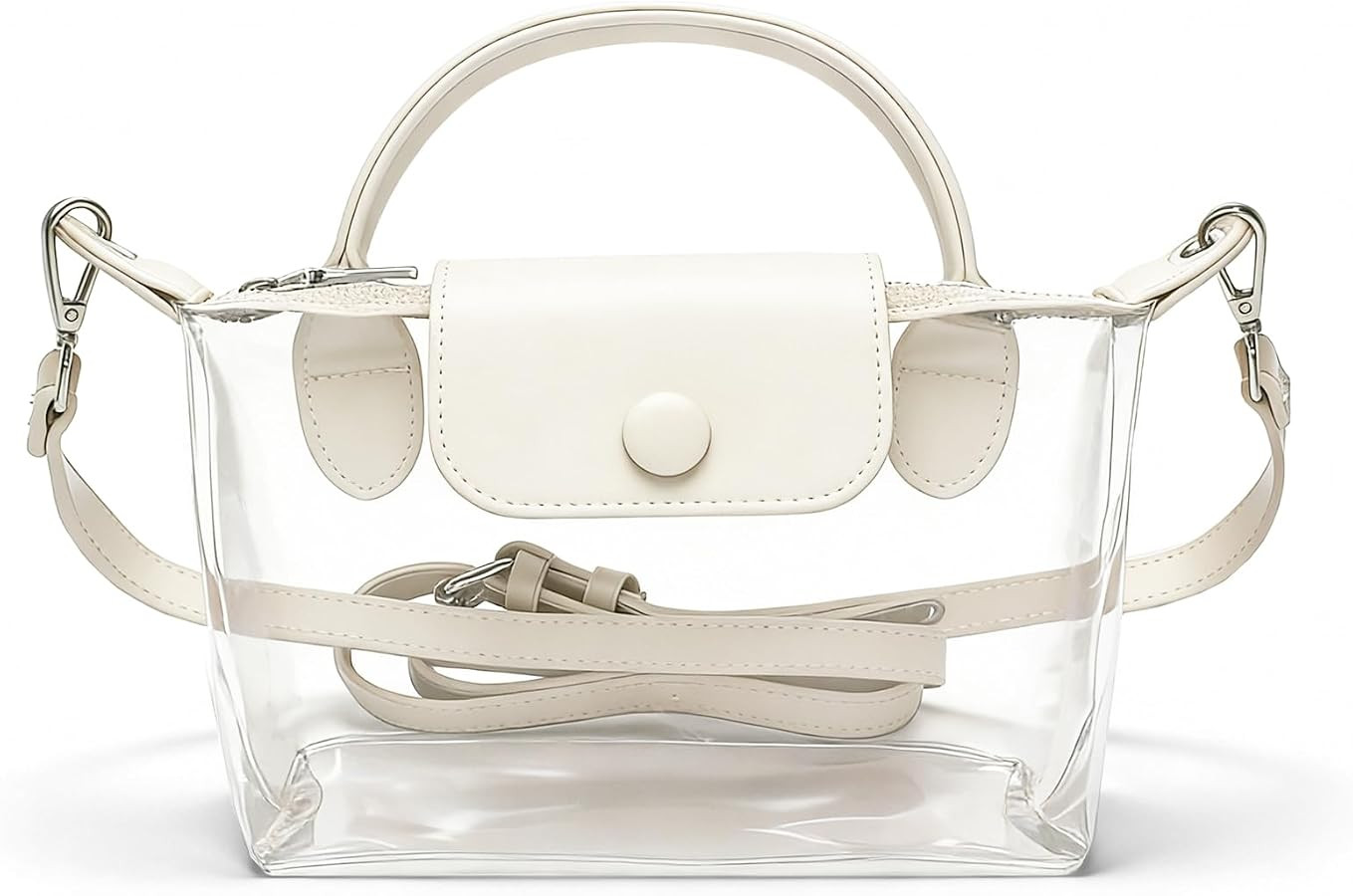 Clear Bag for Stadium Approved, Clear Purse for Women\uff0cSmall Crossbody Purse Handbags for Con... | Amazon (US)