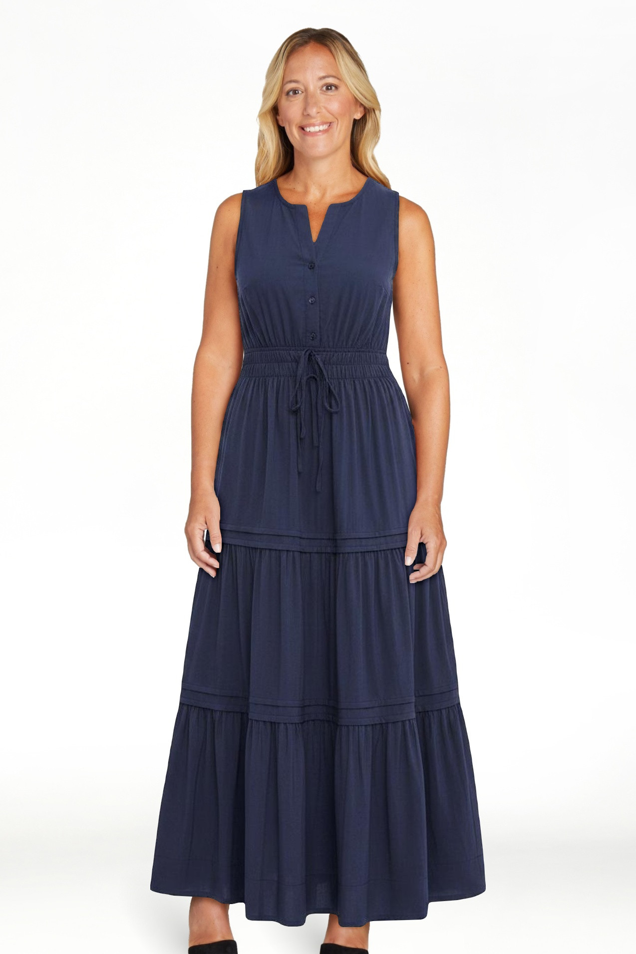 Women\u2019s Pretty Garden SHORT SLEEVE MAXI CAP DRESS - PG MAXI DRESS | Walmart (US)