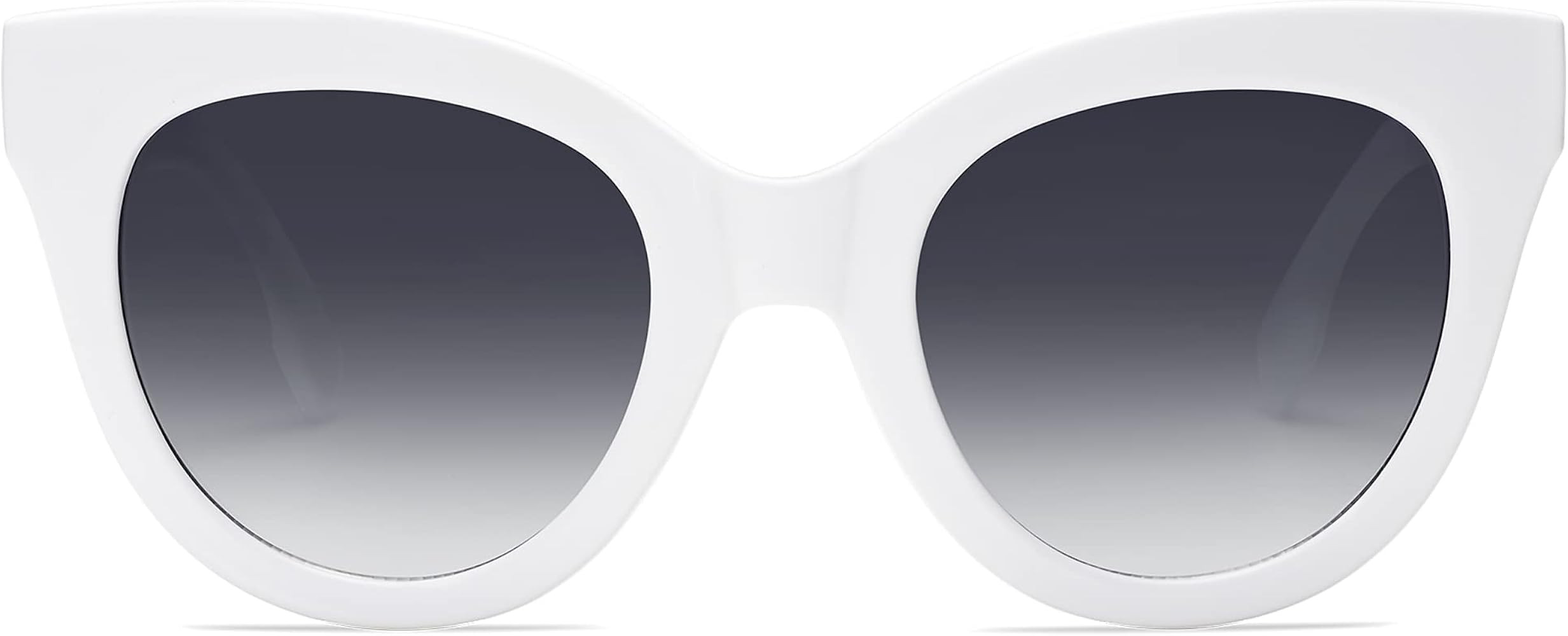 SOJOS Retro Oversized Cateye Sunglasses for Women Large Vintage Trendy Shades SJ2074 | Amazon (US)